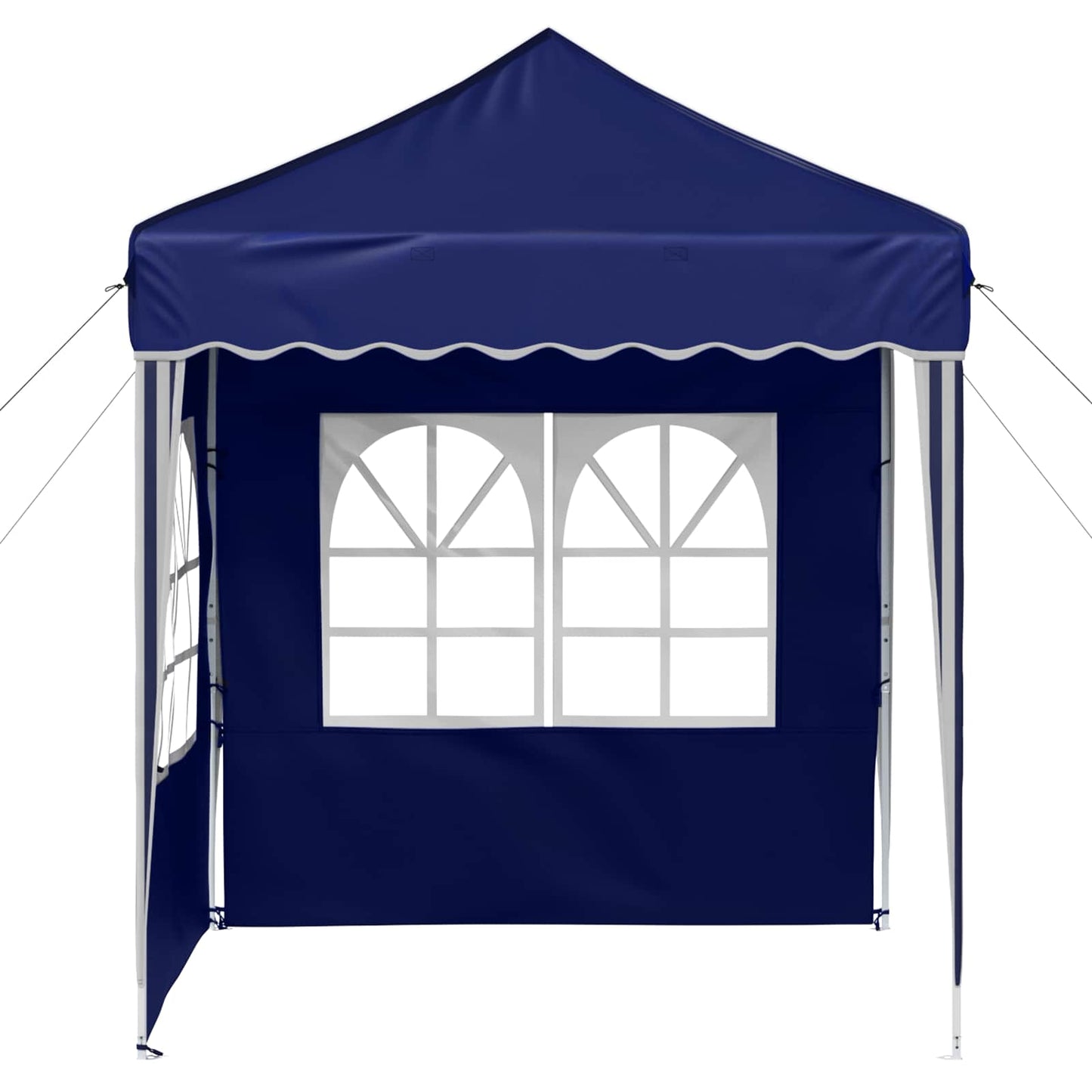 vidaXL Pop-up Party Tent 195 x 195 x 245 cm Blue Oxford Fabric - 12563