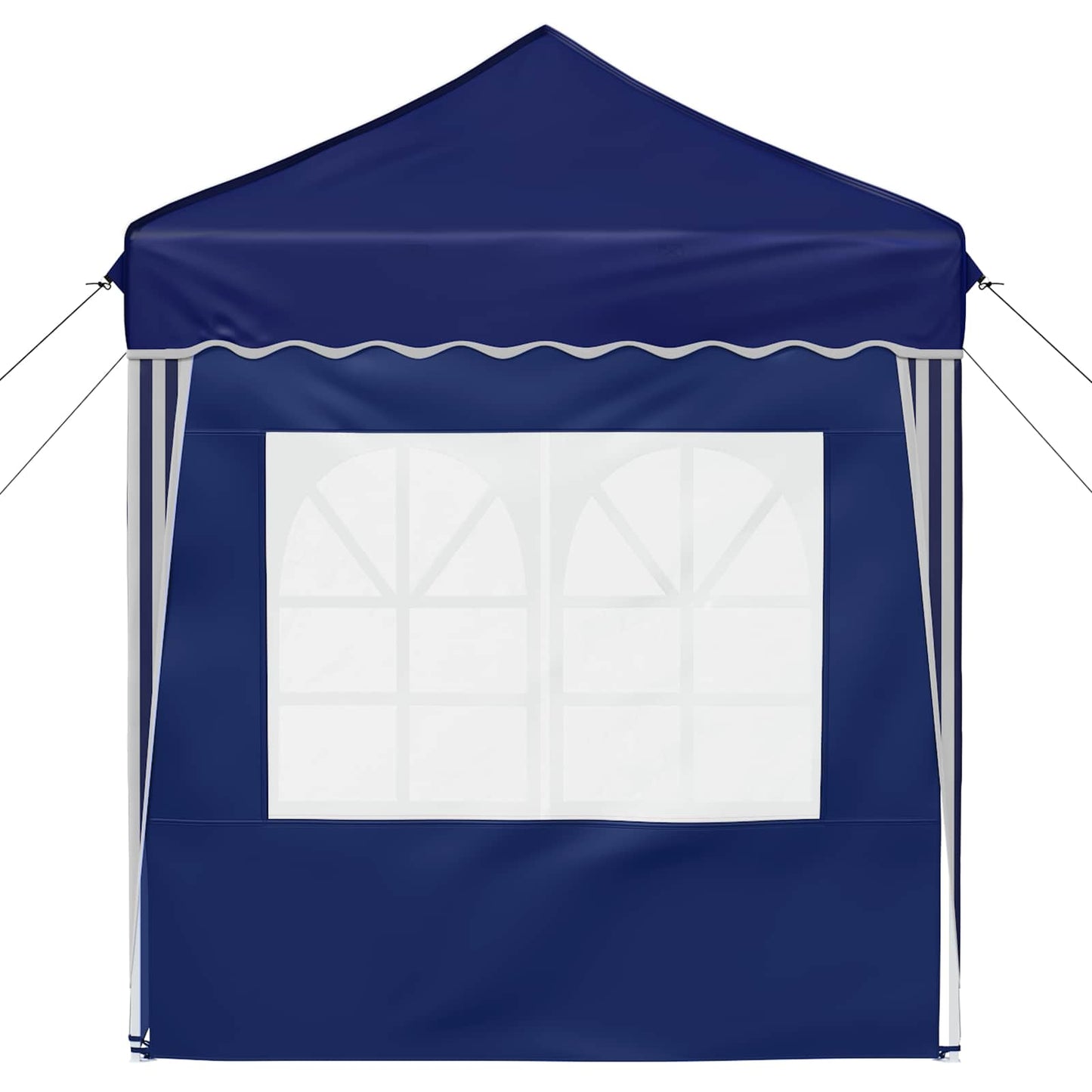 vidaXL Pop-up Party Tent 195 x 195 x 245 cm Blue Oxford Fabric - 12563