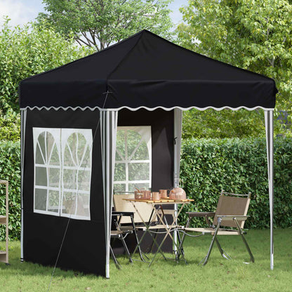 vidaXL Pop-up Party Tent 195 x 195 x 245 cm Anthracite Oxford Fabric - 12570
