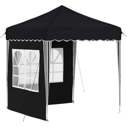 vidaXL Pop-up Party Tent 195 x 195 x 245 cm Anthracite Oxford Fabric - 12570