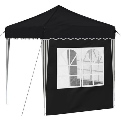 vidaXL Pop-up Party Tent 195 x 195 x 245 cm Anthracite Oxford Fabric - 12570