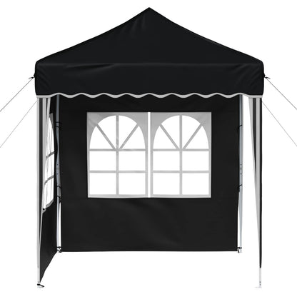 vidaXL Pop-up Party Tent 195 x 195 x 245 cm Anthracite Oxford Fabric - 12570