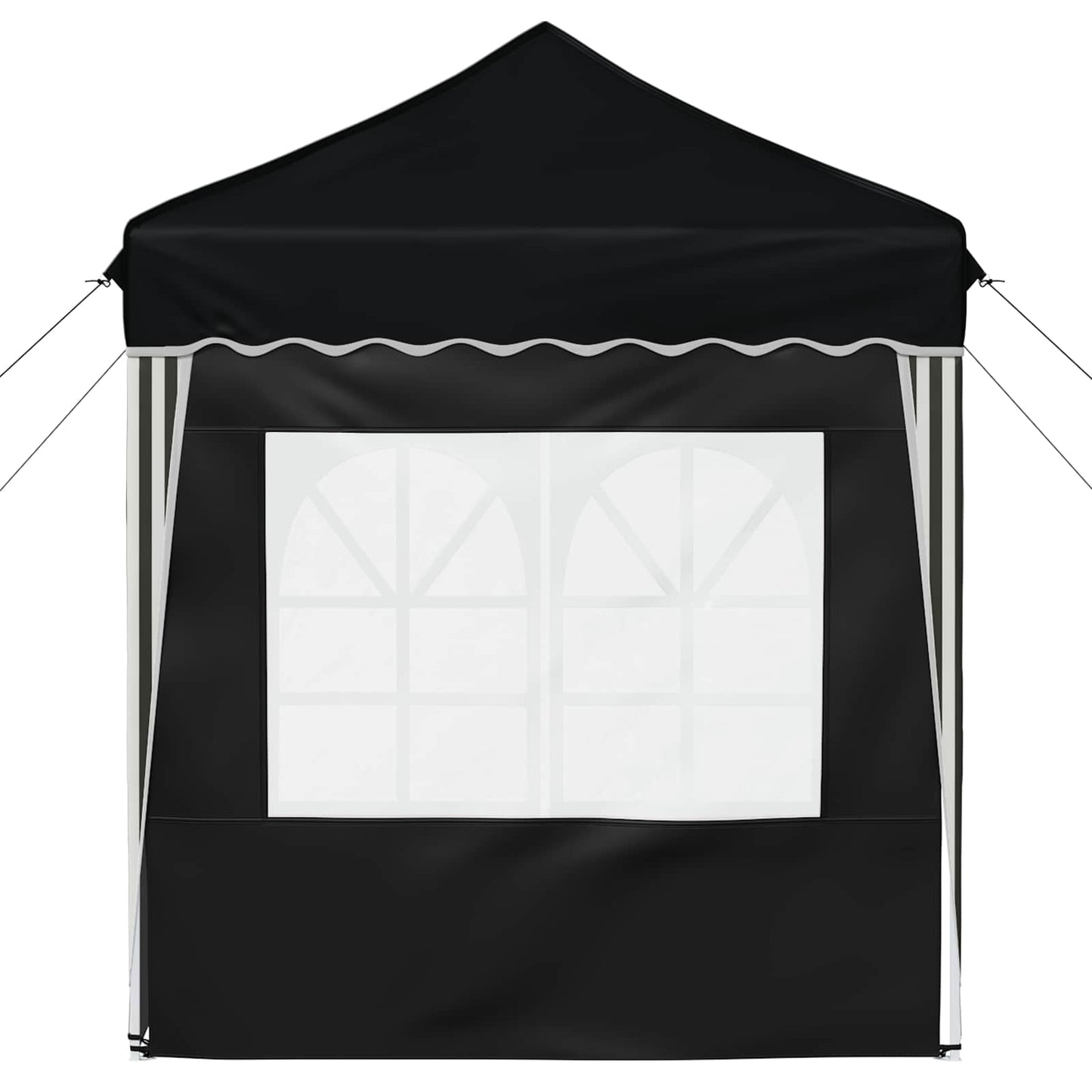vidaXL Pop-up Party Tent 195 x 195 x 245 cm Anthracite Oxford Fabric - 12570