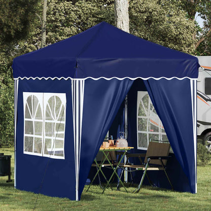 vidaXL Pop-up Party Tent 195 x 195 x 245 cm Blue Oxford Fabric - 12623