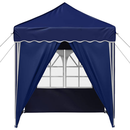 vidaXL Pop-up Party Tent 195 x 195 x 245 cm Blue Oxford Fabric - 12623
