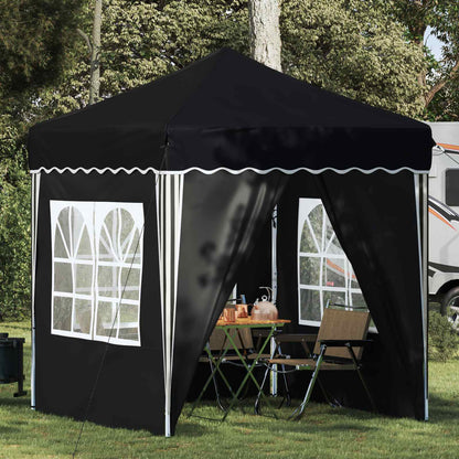 vidaXL Pop-up Party Tent 195 x 195 x 245 cm Anthracite Oxford Fabric - 12626