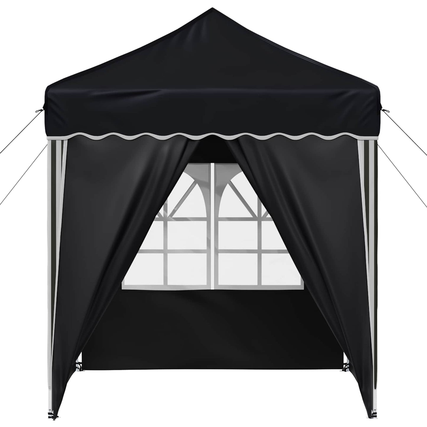 vidaXL Pop-up Party Tent 195 x 195 x 245 cm Anthracite Oxford Fabric - 12626
