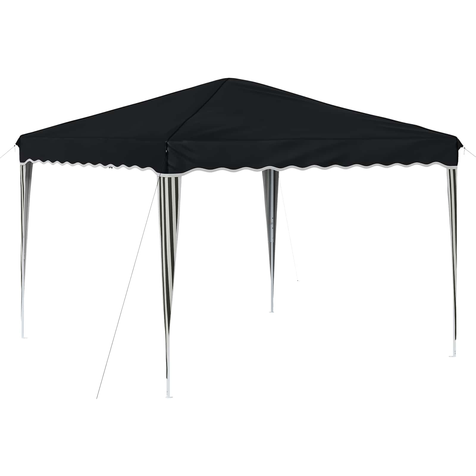 vidaXL Pop-up Party Tent 288 x 288 x 245 cm Anthracite Oxford Fabric