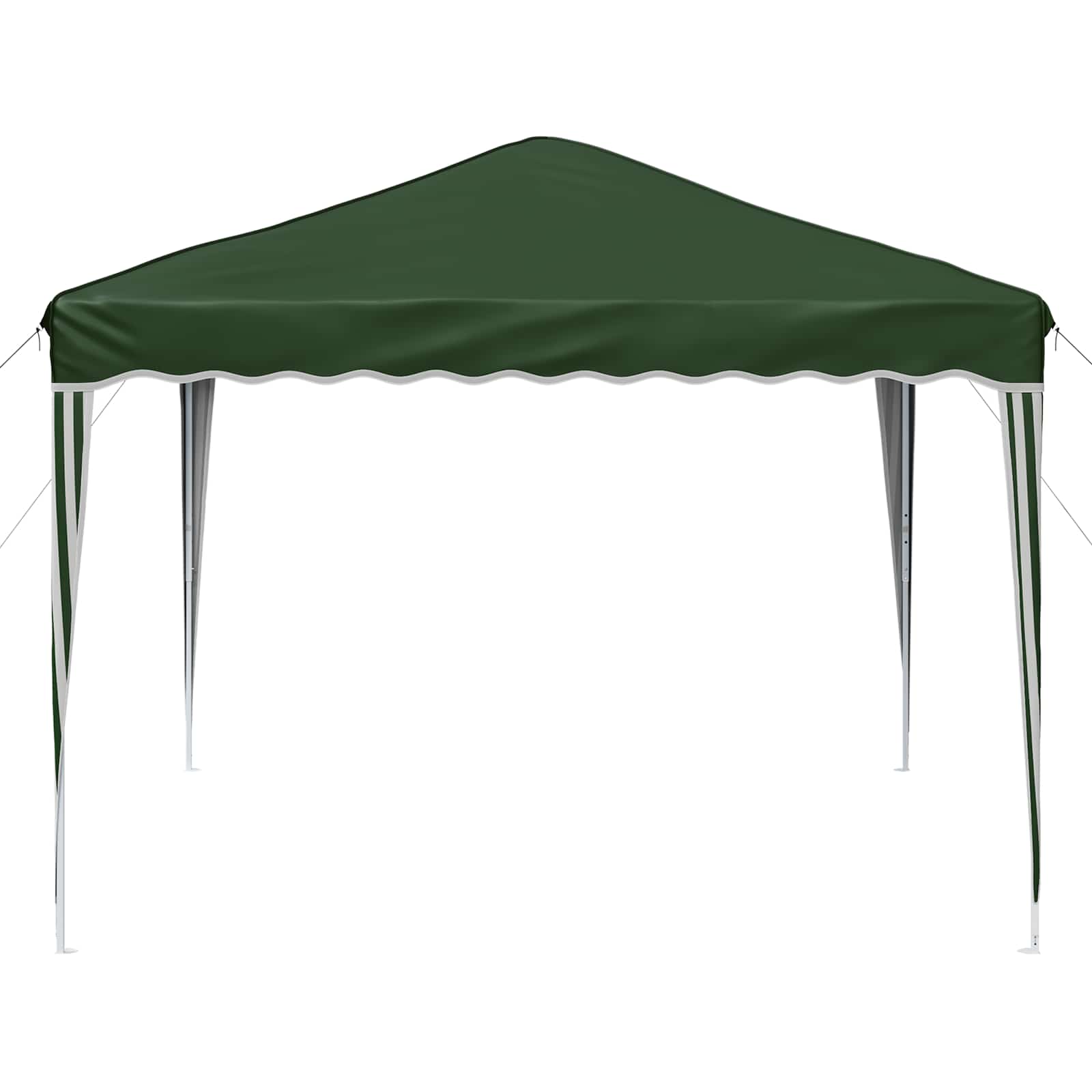 vidaXL Pop-up Party Tent 288 x 288 x 245 cm Green Oxford Fabric