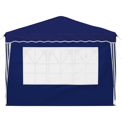 vidaXL Pop-up Party Tent 288 x 288 x 245 cm Blue Oxford Fabric - 12721