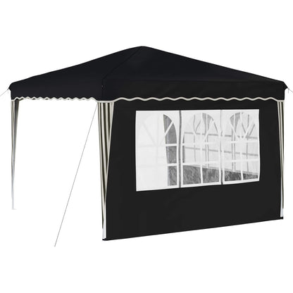 vidaXL Pop-up Party Tent 288 x 288 x 245 cm Anthracite Oxford Fabric - 12723