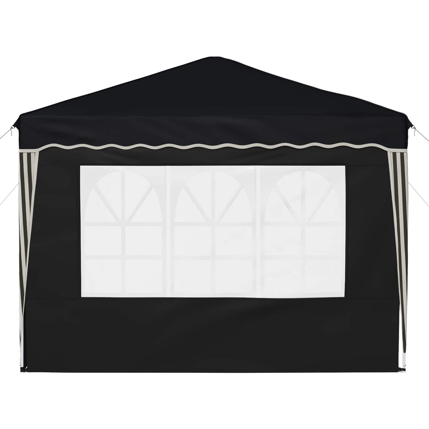 vidaXL Pop-up Party Tent 288 x 288 x 245 cm Anthracite Oxford Fabric - 12723