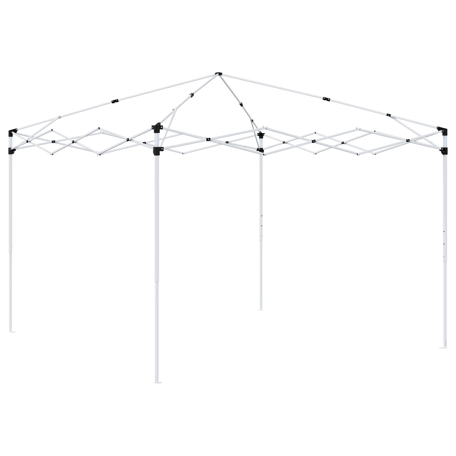vidaXL Pop-up Party Tent 288 x 288 x 245 cm Beige Oxford Fabric - 12727