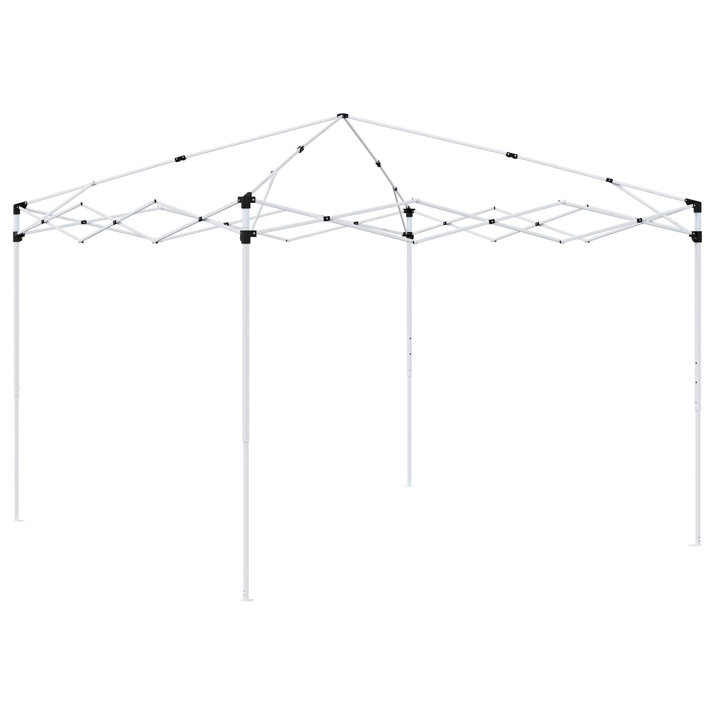 vidaXL Pop-up Party Tent 288 x 288 x 245 cm Terracotta Oxford Fabric - 12741