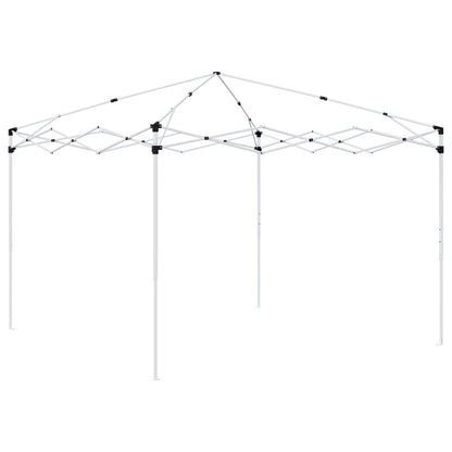 vidaXL Pop-up Party Tent 288 x 288 x 245 cm Terracotta Oxford Fabric - 12741