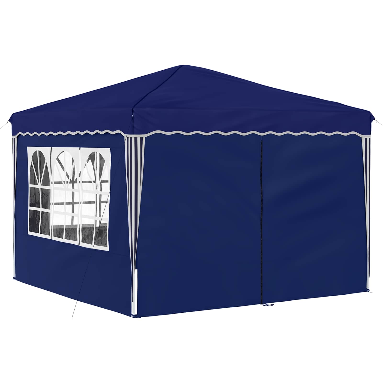 vidaXL Pop-up Party Tent 288 x 288 x 245 cm Blue Oxford Fabric - 12762