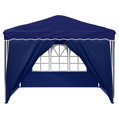 vidaXL Pop-up Party Tent 288 x 288 x 245 cm Blue Oxford Fabric - 12762