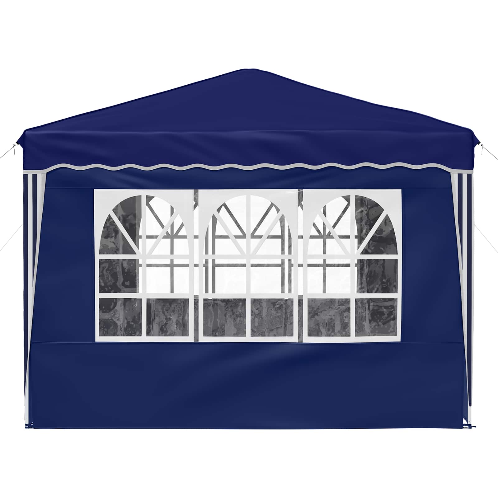 vidaXL Pop-up Party Tent 288 x 288 x 245 cm Blue Oxford Fabric - 12762