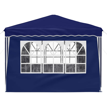 vidaXL Pop-up Party Tent 288 x 288 x 245 cm Blue Oxford Fabric - 12762
