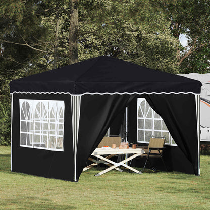 vidaXL Pop-up Party Tent 288 x 288 x 245 cm Anthracite Oxford Fabric - 12775