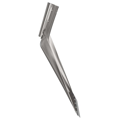 vidaXL Shovel Head Silver 43 x 32.5 cm Aluminum