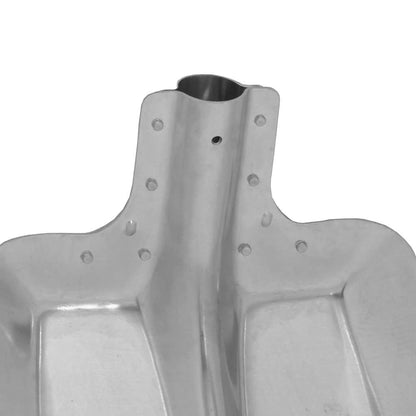 vidaXL Shovel Head 4 pcs Silver 43 x 32.5 cm Aluminum