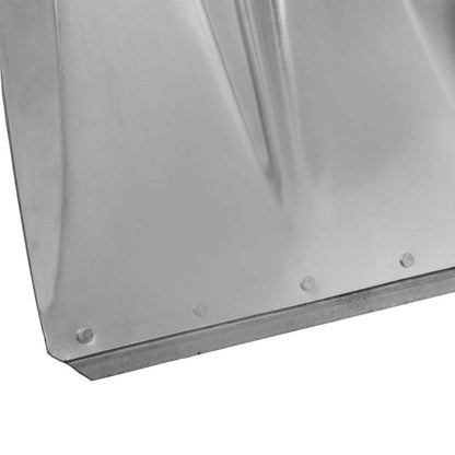 vidaXL Shovel Head 4 pcs Silver 43 x 32.5 cm Aluminum