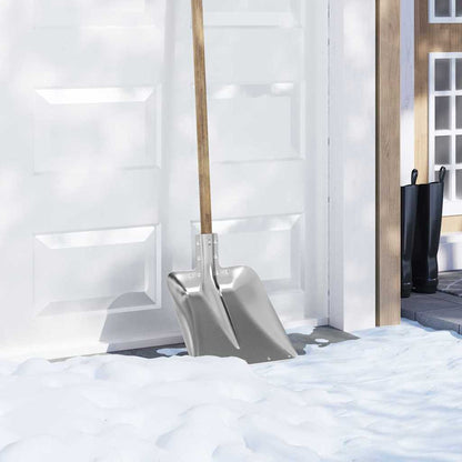 vidaXL Shovel Head 4 pcs Silver 45 x 38 cm Aluminum