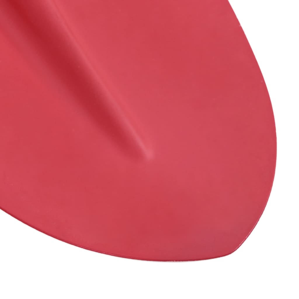 vidaXL Shovel Head 4 pcs Red 39.5 x 27.5 cm Powder-Coated Steel