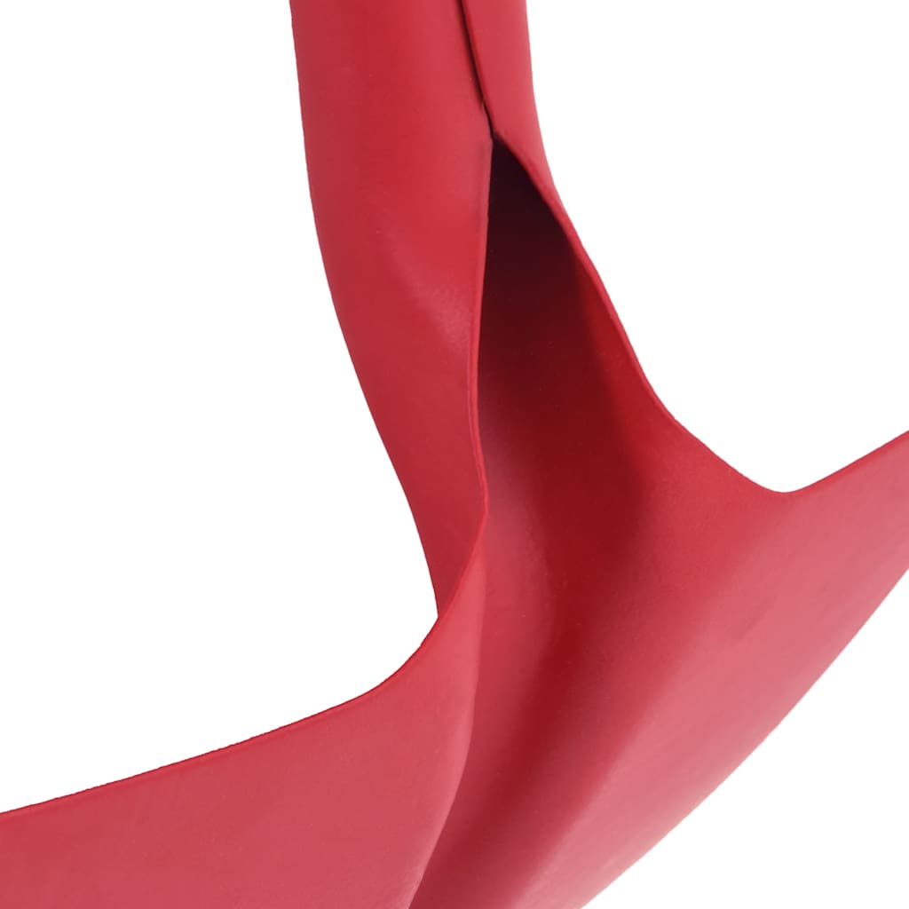 vidaXL Shovel Head 4 pcs Red 39.5 x 27.5 cm Powder-Coated Steel