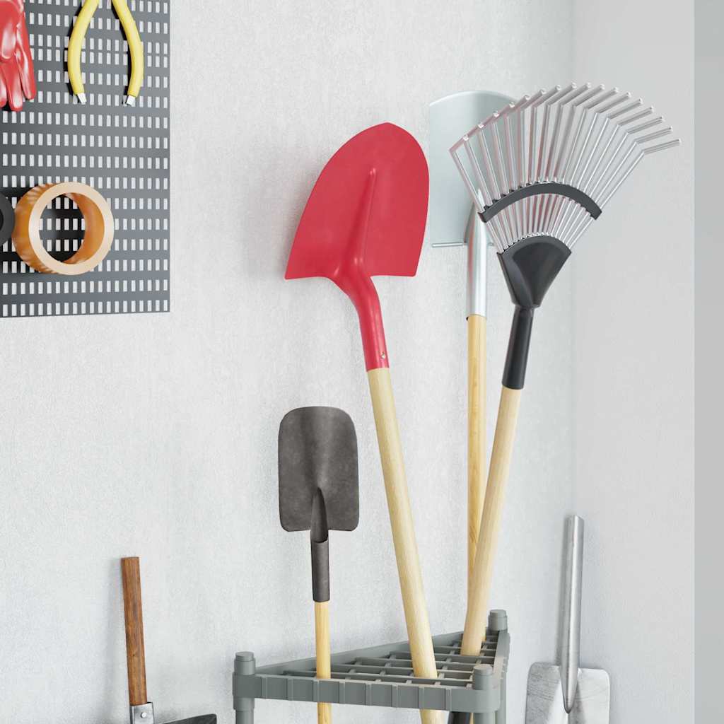 vidaXL Shovel Head 4 pcs Red 39.5 x 27.5 cm Powder-Coated Steel