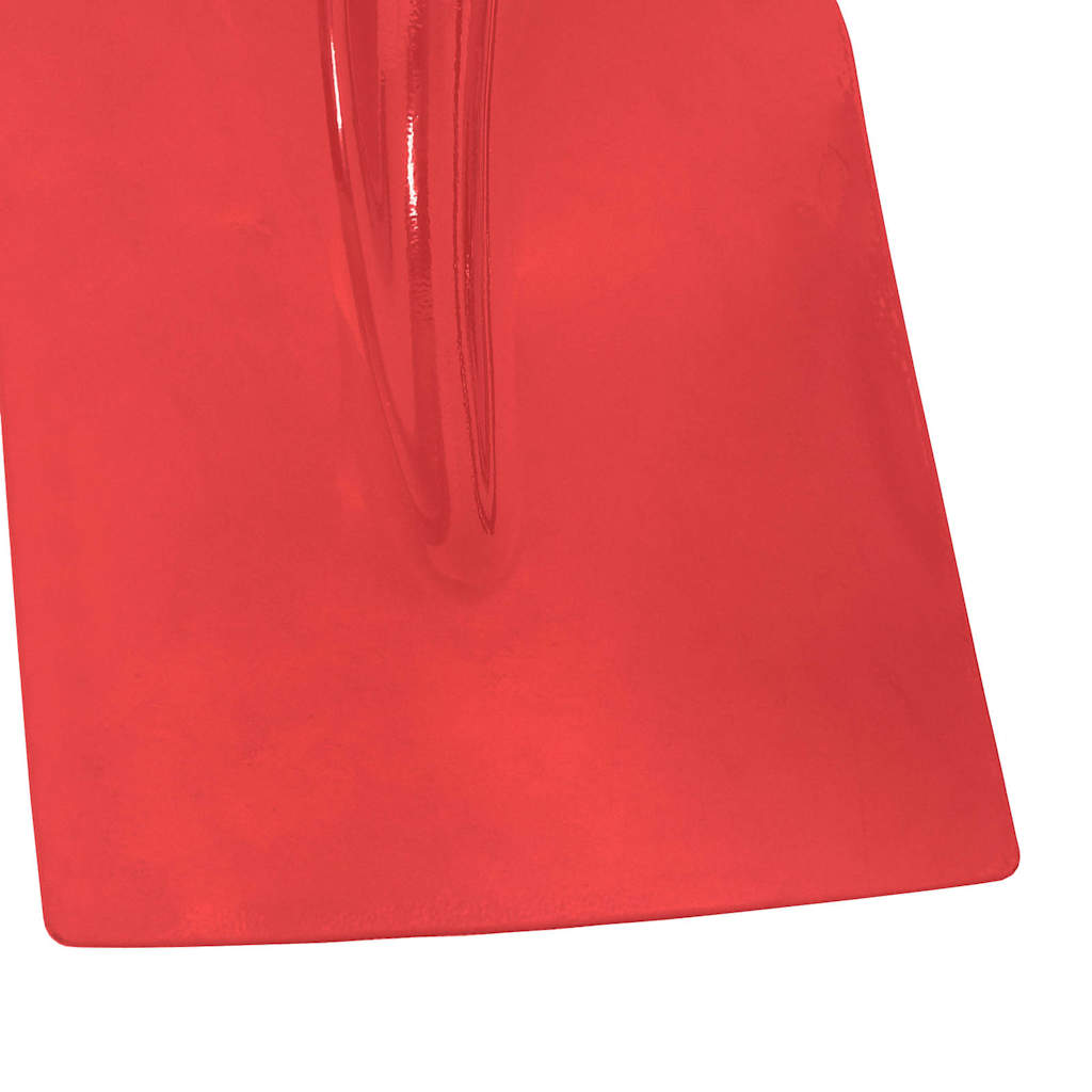 vidaXL Shovel Head 4 pcs Red 32 x 24.5 cm Powder-Coated Steel