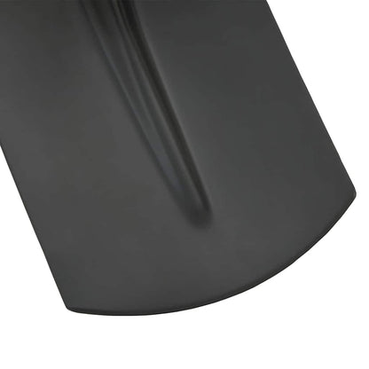 vidaXL Shovel Head Black 34.5 x 24 cm Powder-Coated Steel