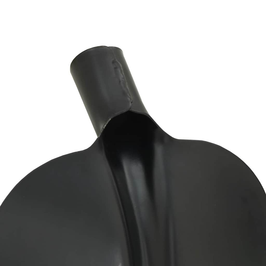 vidaXL Shovel Head Black 34.5 x 24 cm Powder-Coated Steel