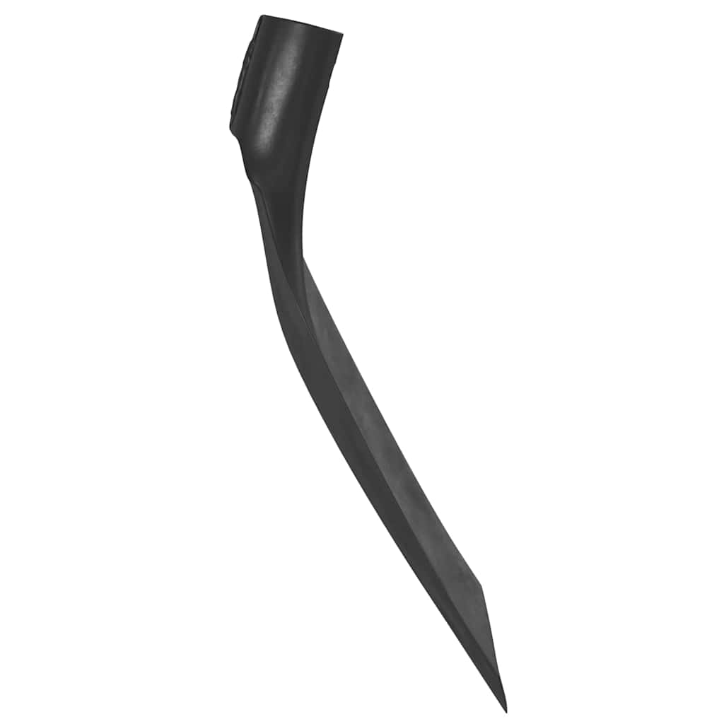 vidaXL Shovel Head 4 pcs Black 34.5 x 24 cm Powder-Coated Steel