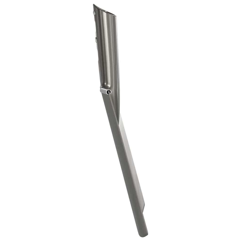 vidaXL Shovel Head Silver 43 x 17 cm Powder-Coated Steel
