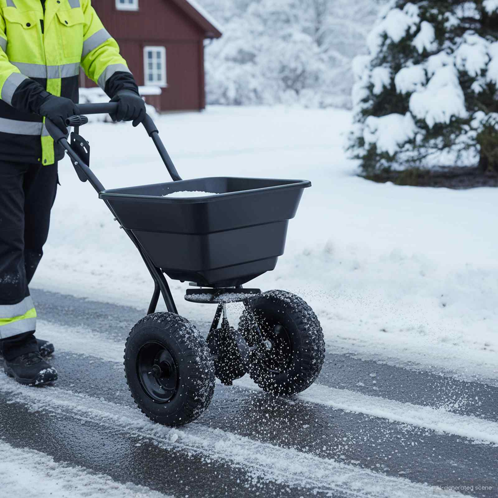 vidaXL Spreader Black 53 x 81.5 x 78 cm PVC and Steel