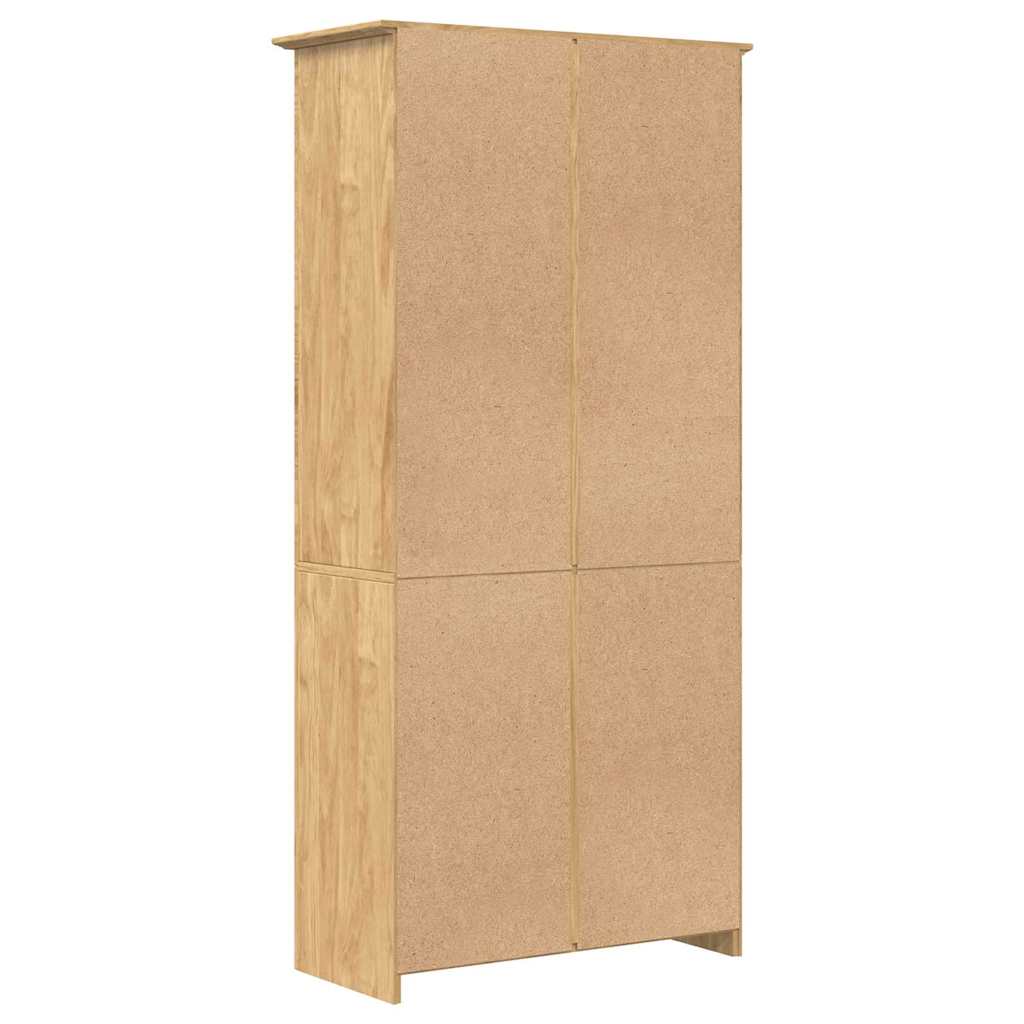 vidaXL Bookcase BODO 3-Tier 82 x 40 x 173 cm Engineered Wood - Brown