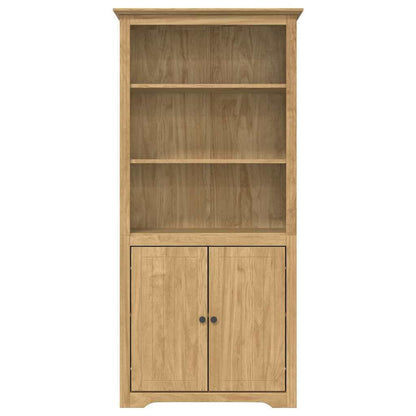 vidaXL Bookcase BODO 3-Tier 82 x 40 x 173 cm Engineered Wood - Brown