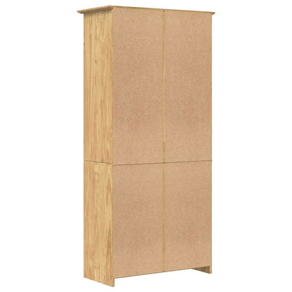 vidaXL Bookcase BODO 5-Tier 82 x 40 x 173 cm Engineered Wood - Brown
