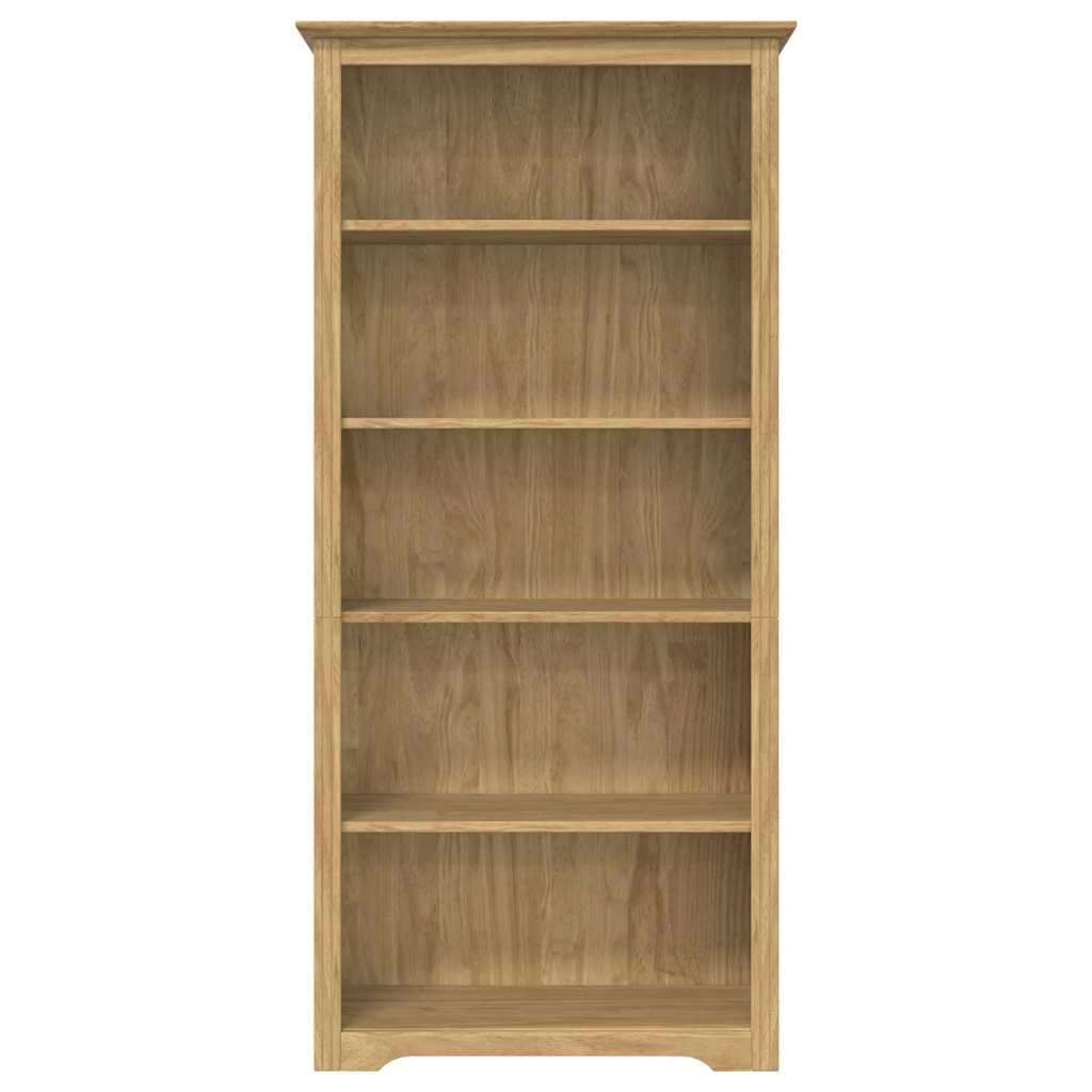 vidaXL Bookcase BODO 5-Tier 82 x 40 x 173 cm Engineered Wood - Brown