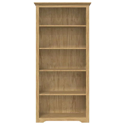 vidaXL Bookcase BODO 5-Tier 82 x 40 x 173 cm Engineered Wood - Brown
