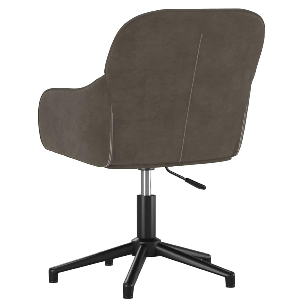 vidaXL Dining Chair 2 pcs Velvet 55 x 59.5 x 77 cm Dark Grey