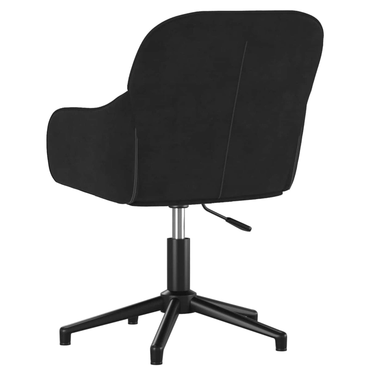 vidaXL Dining Chair 2 pcs Velvet 55 x 59.5 x 77 cm Black
