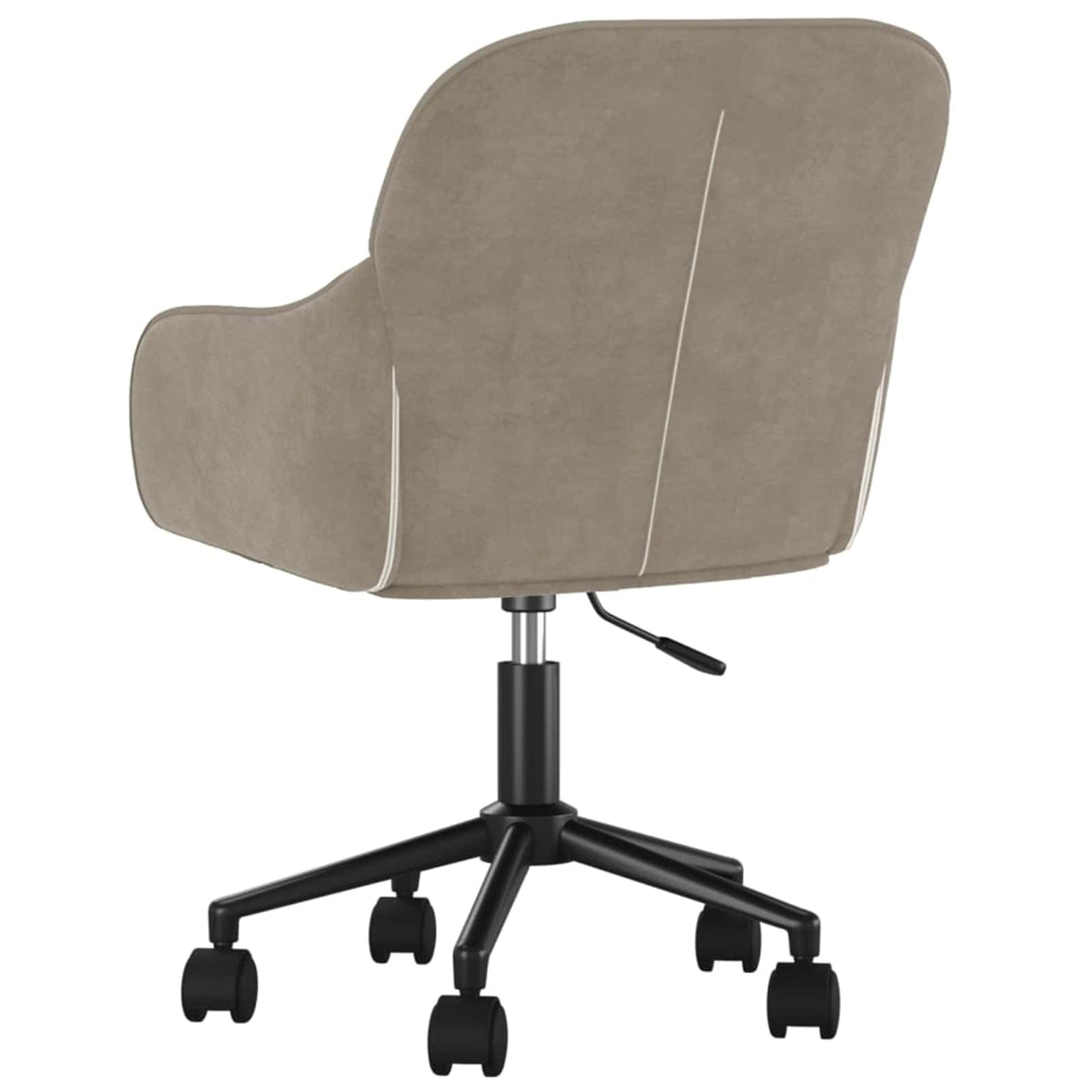vidaXL Dining Chair 2 pcs Velvet 55 x 59.5 x 77 cm Light Grey - 68717
