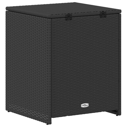 vidaXL Cushion Box 55 x 55 x 69 cm steel - Black