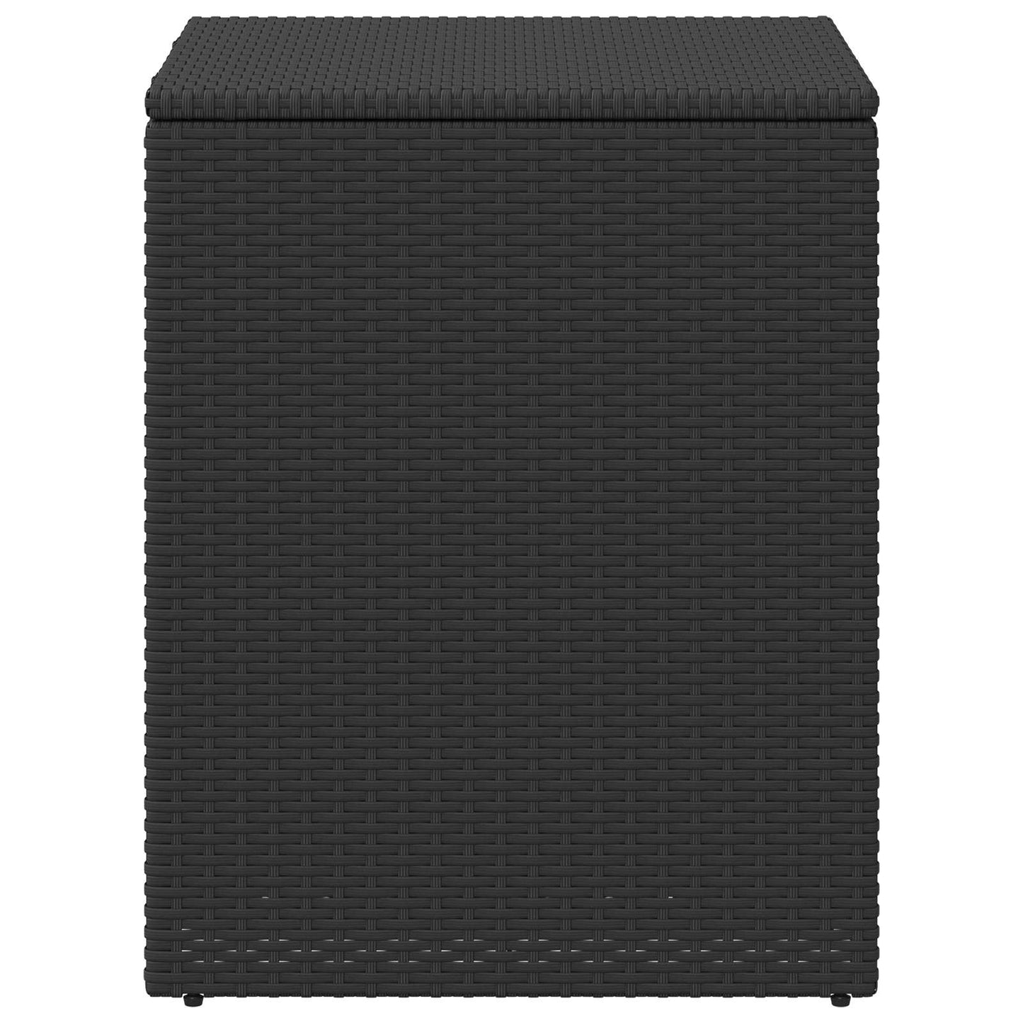 vidaXL Cushion Box 55 x 55 x 69 cm steel - Black