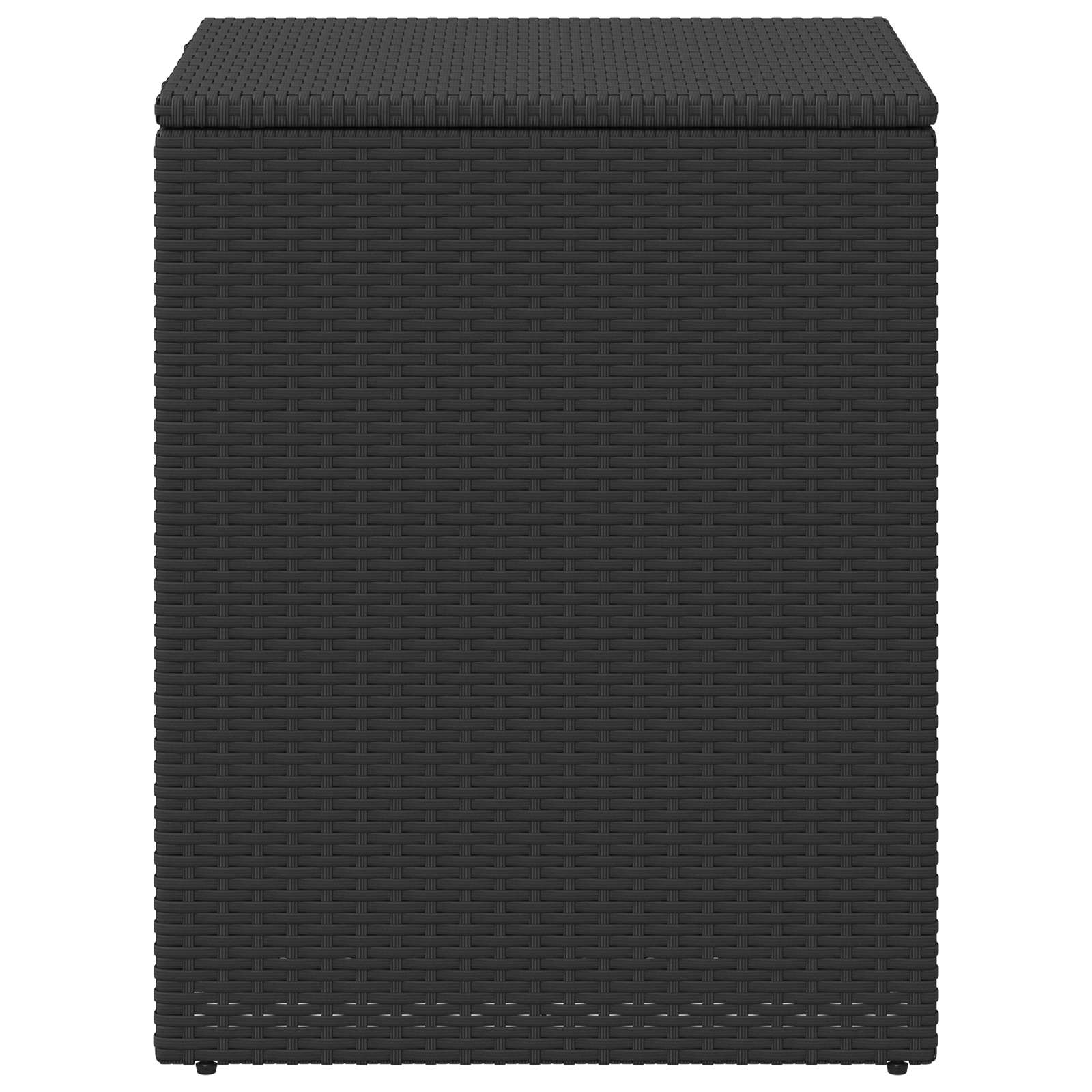 vidaXL Cushion Box 55 x 55 x 69 cm steel - Black