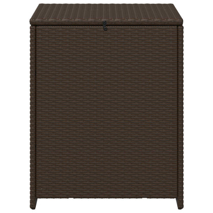 vidaXL Cushion Box 55 x 55 x 69 cm steel - Brown