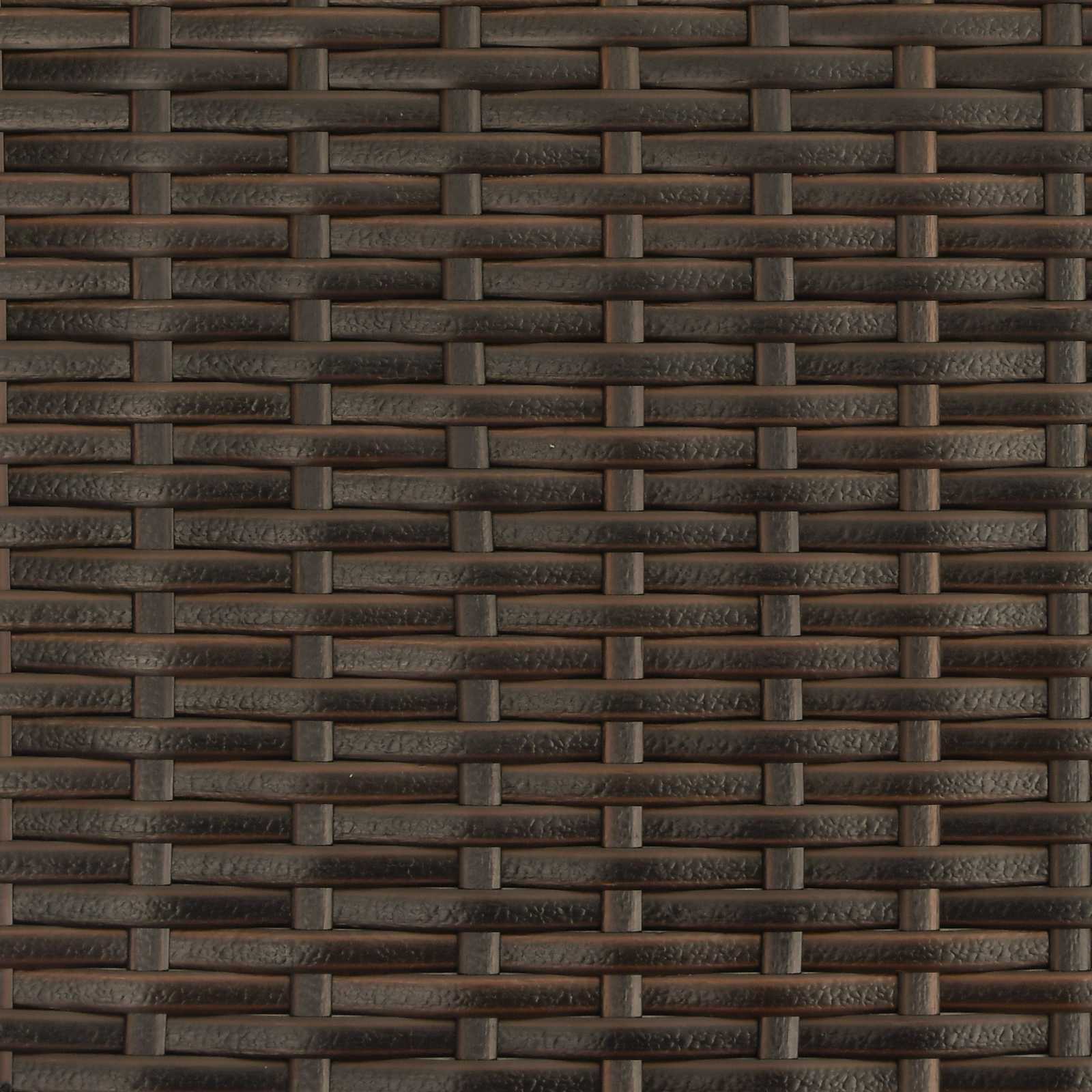 vidaXL Cushion Box 55 x 55 x 69 cm steel - Brown